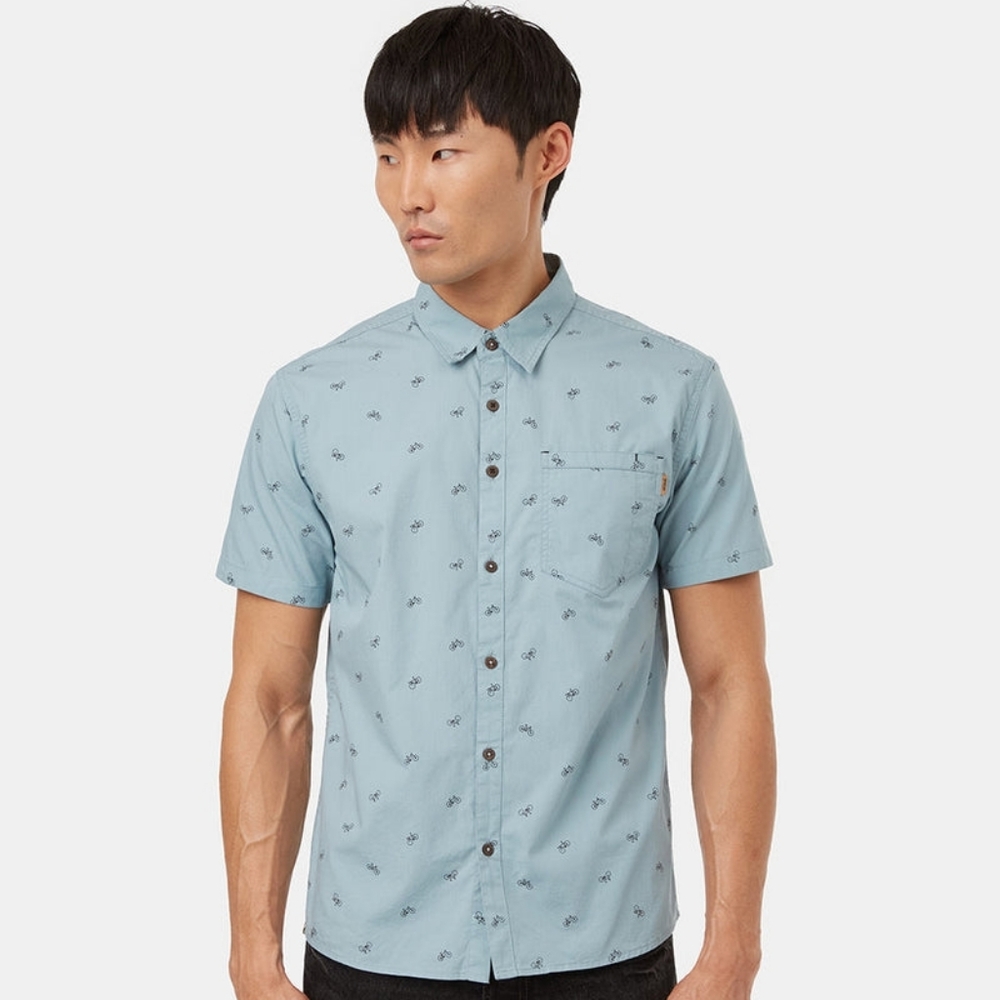 NWOT tentree Bike Around Shortsleeve Shirt | Mens SzM